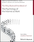 Cover: The Wiley Blackwell Handbook of the Psychology of the Internet at Work - Wiley