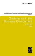 Cover: Governance in the Business Environment - Emerald Group Publishing Limited