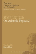 Cover: Simplicius: On Aristotle Physics 2 - Bloomsbury Academic