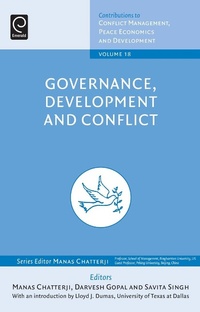 Enlarge image Cover: Governance, Development and Conflict - Emerald Publishing Limited