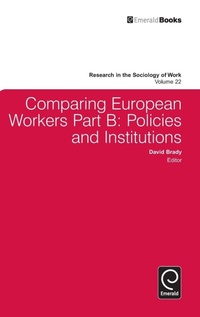 Enlarge image Cover: Comparing European Workers - Emerald Group Publishing Limited