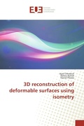 Cover: 3D reconstruction of deformable surfaces using isometry - &Eacute;ditions universitaires europ&eacute;ennes