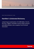 Cover: Hamilton's Celebrated Dictionary - Hansebooks