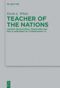 Abbildung von: Teacher of the Nations - De Gruyter