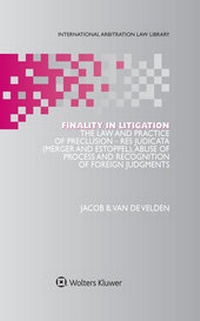 Abbildung von: Finality in Litigation - Kluwer Law International