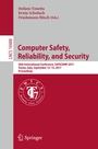 Cover: Computer Safety, Reliability, and Security - Springer