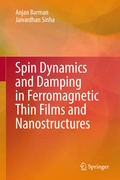 Cover: Spin Dynamics and Damping in Ferromagnetic Thin Films and Nanostructures - Springer