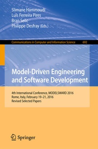 Enlarge image Cover: Model-Driven Engineering and Software Development - Springer