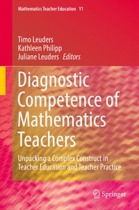 Enlarge image Cover: Diagnostic Competence of Mathematics Teachers - Springer