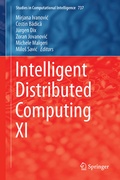 Cover: Intelligent Distributed Computing XI - Springer