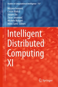 Enlarge image Cover: Intelligent Distributed Computing XI - Springer