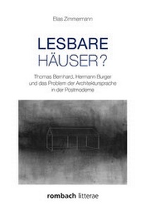 Enlarge image Cover: Lesbare Häuser? - Rombach Druck- und Verlagshaus