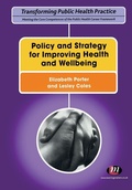 Cover: Policy and Strategy for Improving Health and Wellbeing - Learning Matters Ltd