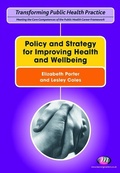 Cover: Policy and Strategy for Improving Health and Wellbeing - Learning Matters Ltd