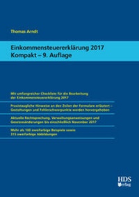 Abbildung von: Einkommensteuererklärung 2017 Kompakt - HDS