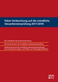 Cover: Paket Vorbereitung auf die m&uuml;ndliche Steuerberaterpr&uuml;fung 2017/2018 - HDS