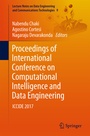 Cover: Proceedings of International Conference on Computational Intelligence and Data Engineering - Springer