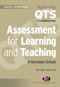 Cover: Assessment for Learning and Teaching in Secondary Schools - Learning Matters Ltd