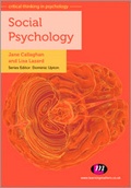 Cover: Social Psychology - Learning Matters Ltd
