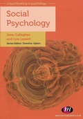 Cover: Social Psychology - Learning Matters Ltd