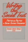 Cover: Writing the Social Text - Routledge