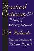 Cover: Practical Criticism - Routledge