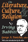Cover: On Literature, Culture, and Religion - Routledge