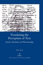 Cover: Translating the Perception of Text - Routledge