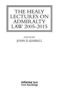Abbildung von: The Healy Lectures - Informa Law