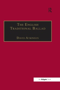 Enlarge image Cover: The English Traditional Ballad - Routledge