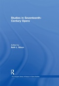 Cover: Studies in Seventeenth-Century Opera - Routledge