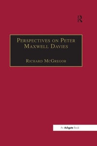 Abbildung von: Perspectives on Peter Maxwell Davies - Routledge