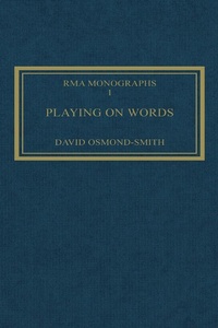 Abbildung von: Playing on Words - Routledge