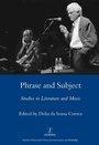 Cover: Phrase and Subject - Routledge