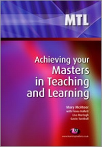 Enlarge image Cover: Achieving your Masters in Teaching and Learning - Learning Matters Ltd