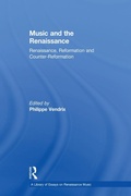 Cover: Music and the Renaissance - Routledge