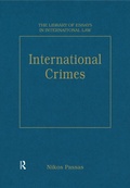 Cover: International Crimes - Routledge