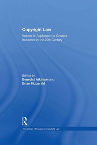 Abbildung von: Copyright Law - Routledge