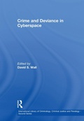 Cover: Crime and Deviance in Cyberspace - Routledge