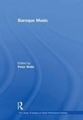 Cover: Baroque Music - Routledge