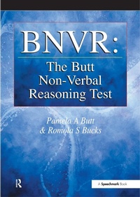 Abbildung von: BNVR: The Butt Non-Verbal Reasoning Test - Routledge