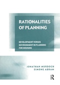 Cover: Rationalities of Planning - Routledge