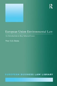 Abbildung von: European Union Environmental Law - Routledge