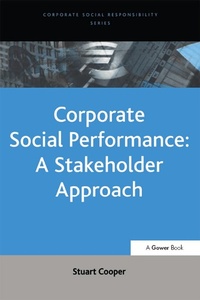 Enlarge image Cover: Corporate Social Performance: A Stakeholder Approach - Routledge