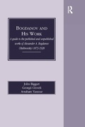 Cover: Bogdanov and His Work - Routledge