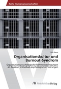 Cover: Organisationskultur und Burnout-Syndrom - AV Akademikerverlag