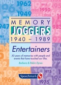 Cover: Memory Joggers 1940-1989: Entertainers - Speechmark Publishing Ltd