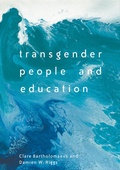 Cover: Transgender People and Education - Palgrave MacMillan