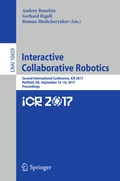 Cover: Interactive Collaborative Robotics - Springer