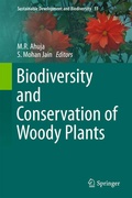 Cover: Biodiversity and Conservation of Woody Plants - Springer